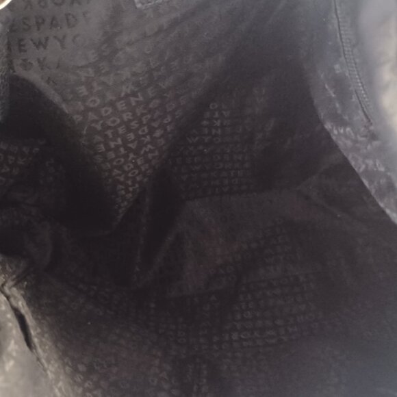 Kate Spade Michaela Chester Street Black Pebbled Leather Hobo Bag with Wallet - Picture 14 of 14